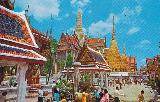 ThailandInside Grounds Wat Phra Keo Emerald Buddha Temple