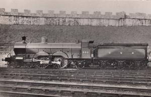 GNR No 990 Henry Oakley Train Doncaster Works Real Photo Postcard