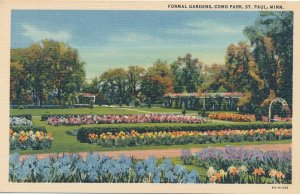 Formal Flower Gardens at Como Park - St Paul MN, Minnesota - Linen