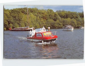 Postcard Find me on a Norfolk Broad ! , The Broads, England