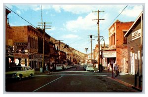 Main Street View Virginia City Nevada NV UNP Chrome Postcard R2