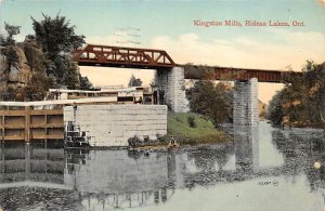 Kingston Mills Rideau Lakes, Ontario, Canada Canal 1910 