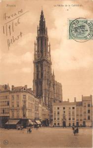 B94922 anvers la fleche de la cathedrale belgium