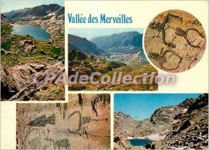 Modern Postcard Valley of Wonders (A M) Arpette the collar upper lake and lakes