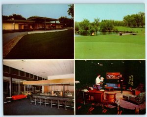 MT. PROSPECT, Illinois IL ~ Golf OLD ORCHARD COUNTRY CLUB 1960s ~5½x7 Postcard