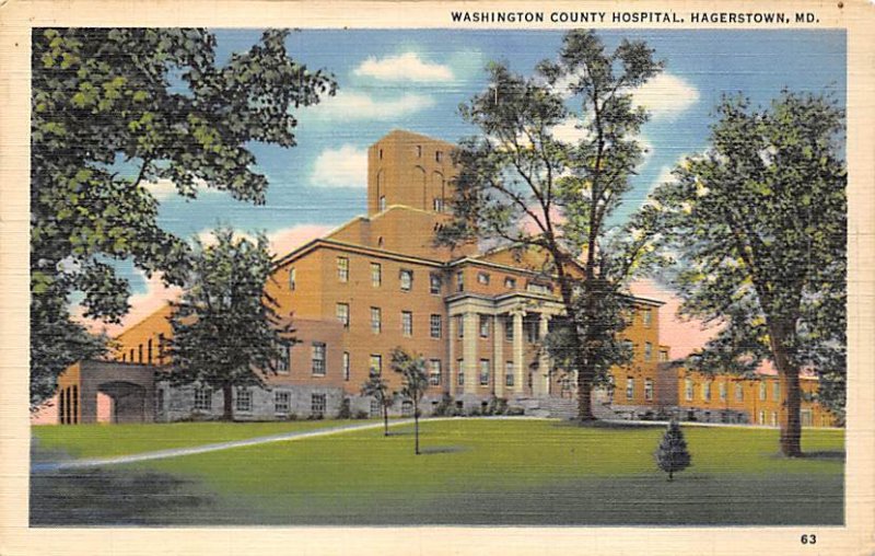 Washington County Hospital Hagerstown, Maryland MD