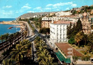 Italy San Remo The Empress Promenade 1972
