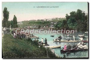 Old Postcard Nogent edges of the Marne