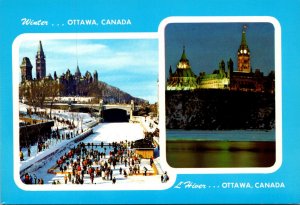 Canada Ottawa Winter Scenes