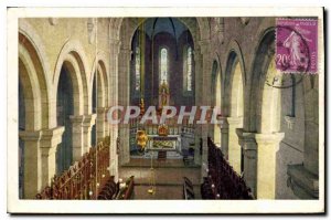 Old Postcard Ile St Honorat Monastery Abbey Church