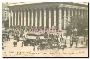 Old Postcard Paris Bourse