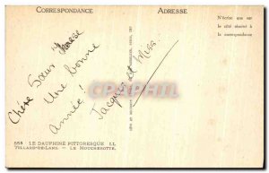 Old Postcard The Dauphine Picturesque Villard de Lans The Moucherotte