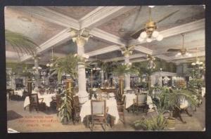 Main Dining Room, Davenport's Restaurant, Spokane, Wash. Spokane Post Card Co.