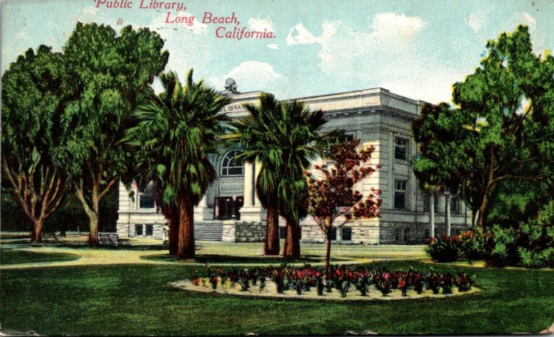 California Long Beach Public Library 1910