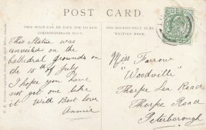 Genealogy Postcard - Family History - Farrow -Thorpe Road - Peterborough U2233