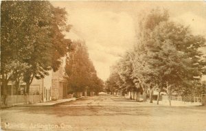 Postcard 1913 Oregon Arlington Main Street PNC Pacific Novelty 23-13389