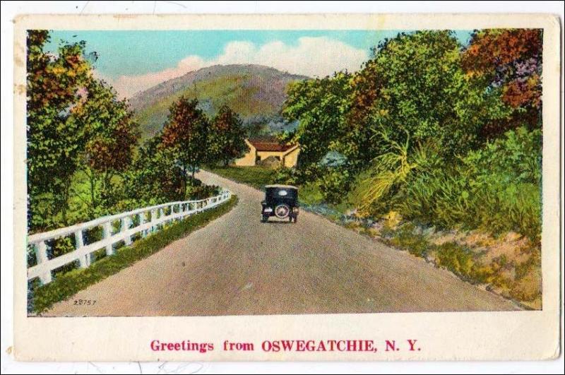 Greetings from Oswegatchie NY