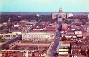 Iowa Des Moines Aerial View From Equitable Tower