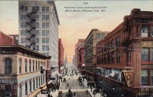 Petticoat Lane Looking East From Main Street Kansas City Missouri 1911