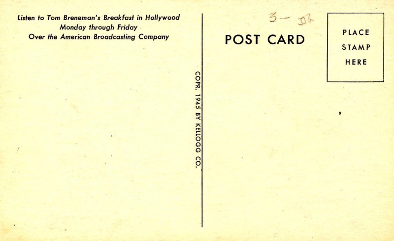 Tom Breneman & Military Personnel (WWII)