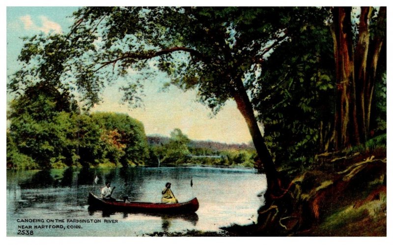 Connecticut Hartford  , Canoeing on the Farmington River