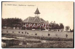 Postcard Old Vichy Pavillon du Golf Club