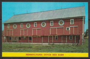 Pennsylvania, Dutch Hex Barn - [PA-524]