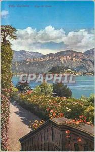 Postcard Old Villa Carlotta Lake Como