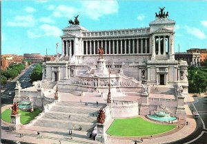 Altar of the Nation Rome Italy 1960s Continental Postcard