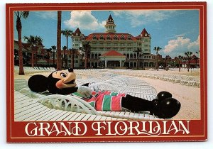 GRAND FLORIDIAN BEACH RESORT, Disney World FL ~ MICKEY MOUSE  4x6 Postcard