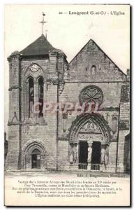 Old Postcard Longpont The Church