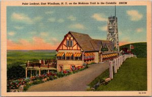 New York Catskills East Windham Point Lookout Curteich