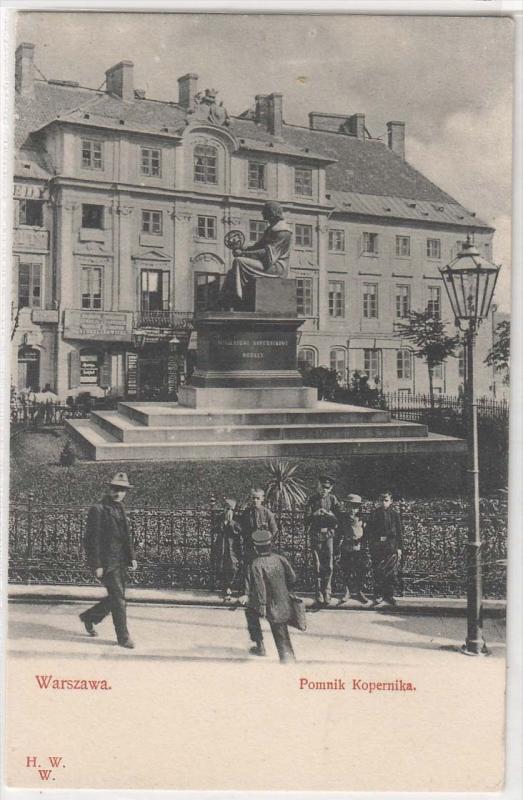 Warszawa, Pomnik Kopernika