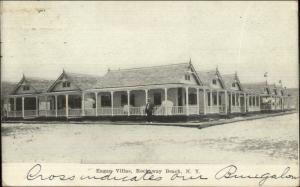 Rockaway Beach Long Island NY Eagan Village c1910 Postcard