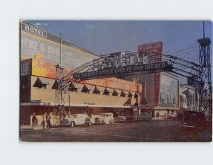 Postcard Reno Arch Daylight Scene, Nevada, USA