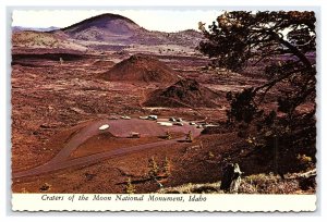 Craters Of The Moon National Monument Idaho Continental Aerial View Postcard