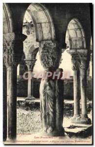 Old Postcard Saint-Bertrand-de-Comminges pillar of the four evangelists