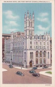 New York Syracuse The Mizpah Hotel And First Baptist Church