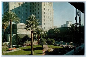 1964 Patio & Gardens Of Hotel Westward Ho Restaurant Phoenix Arizona AZ Postcard