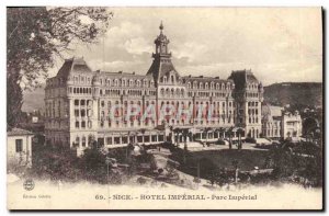 Postcard Old Nice Imperial Park Hotel Imperial