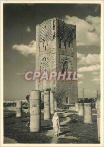 Postcard Modern Rabat La Tour Hassan