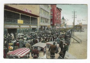 1908 Boardwalk, Atlantic City, New Jersey DB City Life Postcard