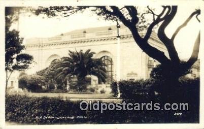 SP Depot, Oakland, CA, USA Depot Railroad 1941 