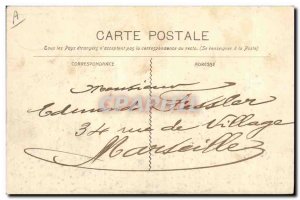 Old Postcard Boat La Marseillaise has turrets Breastplate