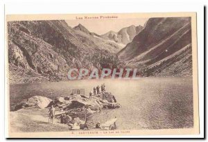 Cauterets Old Postcard Lake Gaube