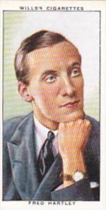 Wills Cigarette Card Radio Celebrities No 9 Fred Hartley