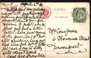 Genealogy Postcard - Family History - Conybeare - Devonport  BH5236