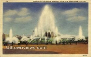 Clarence Buckingham Memorial Fountain - Chicago, Illinois IL