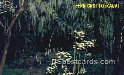 Fern Grotto - Kauai, Hawaii HI