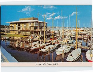 Postcard Annapolis Yacht Club, Annapolis, Maryland